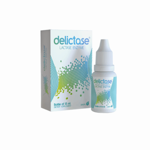 Thực phẩm bảo vệ sức khỏe: DELICTASE DROPS cải thiện tiêu hóa giúp giảm các triệu chứng không dung nạp lactose (lọ 15ml)