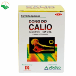 Thuốc Calio Dongdo chỉ định trong những trường hợp bị loãng xương do mãn kinh, loạn dưỡng xương thận ở những bệnh nhân bị suy thận mạn (Hộp 6 vỉ x 10 viên)