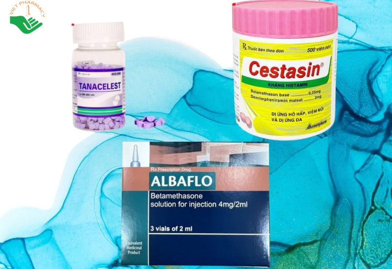 Thuốc Cestasin được chỉ định chống viêm, chống dị ứng  ( Lọ 500 viên nén)