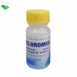 Thuốc Cloromis-F điều trị và phòng ngừa nhiễm trùng vết thương (Hộp 20 lọ x 1g)