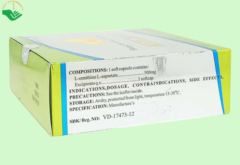 Thuốc Concmin 500mg điều trị hỗ trợ chức năng gan hiệu quả (Hộp 12 vỉ x 5 viên)