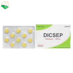 Thuốc Dicsep Medisun điều trị viêm loét đại tràng, trực tràng chảy máu (3 vỉ x 10 viên)
