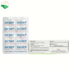 Thuốc Dicsep Medisun điều trị viêm loét đại tràng, trực tràng chảy máu (3 vỉ x 10 viên)