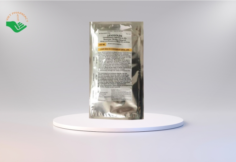 Levogolds là thuốc kháng sinh nhóm fluoroquinolon