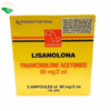 Thuốc Lisanolona điều trị sẹo lồi, viêm mũi dị ứng, viêm khớp dạng thấp, đau thắt lưng hông (Hộp 5 ống 2ml)