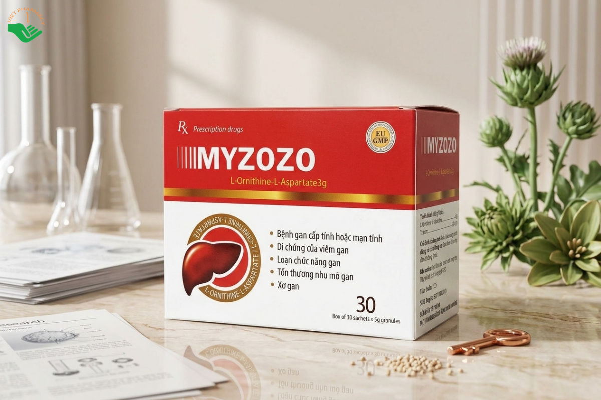 Thuốc Myzozo 3g điều trị các bệnh lý về gan