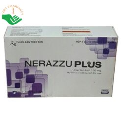 Thuốc Nerazzu plus điều trị tăng huyết áp và giảm nguy cơ đột quỵ (Hộp 3 vỉ x 10 viên)