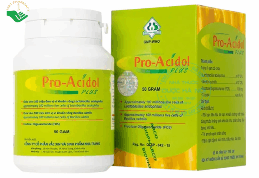 Thuốc Pro-Acidol Plus 100g Biopharco hỗ trợ điều trị rối loạn tiêu hóa ...