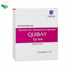 Thuốc Quibay 1g/5ml điều trị suy giảm trí nhớ ở người già (Hộp 10 ống x 5ml)