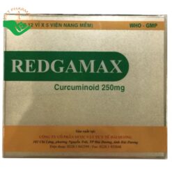 Thuốc Redgamax 250mg điều trị viêm loét dạ dày và tá tràng (Hộp 12 vỉ x 5 viên)