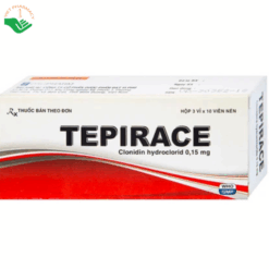 Thuốc Tepirace Davipharm điều trị tăng huyết áp (3 vỉ x 10 viên)