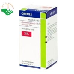 Thuốc tiêm Albutein 25% điều trị sốc do giảm thể tích máu (Hộp 1 chai 100ml)