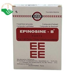 Thuốc tiêm Epinosin B điều trị đau hay viêm dây thần kinh và bổ sung dinh dưỡng cho cơ thể (Hộp 6 ống)