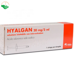Thuốc tiêm Hyalgan 20mg/2ml INJ điều trị bệnh khớp do chấn thương và thoái hóa (2ml)