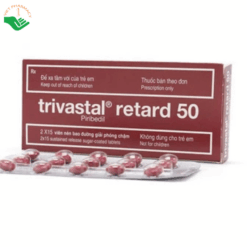 Thuốc Trivastal Retard 50 Servier điều trị bệnh Parkinson (2 vỉ x 15 viên)