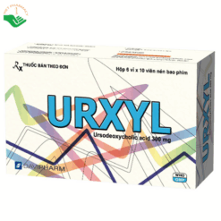 Thuốc Urxyl, cải thiện chức năng gan trong viêm gan mạn tính ( Hộp 6 vỉ x 10 viên)