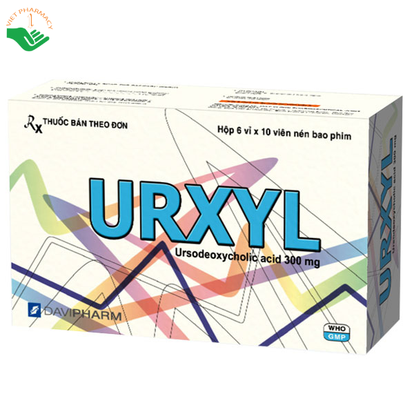 Thuốc Urxyl, cải thiện chức năng gan trong viêm gan mạn tính ( Hộp 6 vỉ x 10 viên)