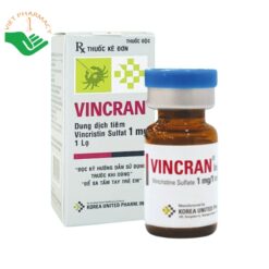 Thuốc Vincran 1mg điều trị bệnh bạch cầu (Hộp 1 lọ 1ml)