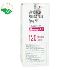 Thuốc xịt mũi Mome-Air 120 điều trị viêm mũi dị ứng theo mùa và quanh năm (Hộp 1 lọ 12ml)