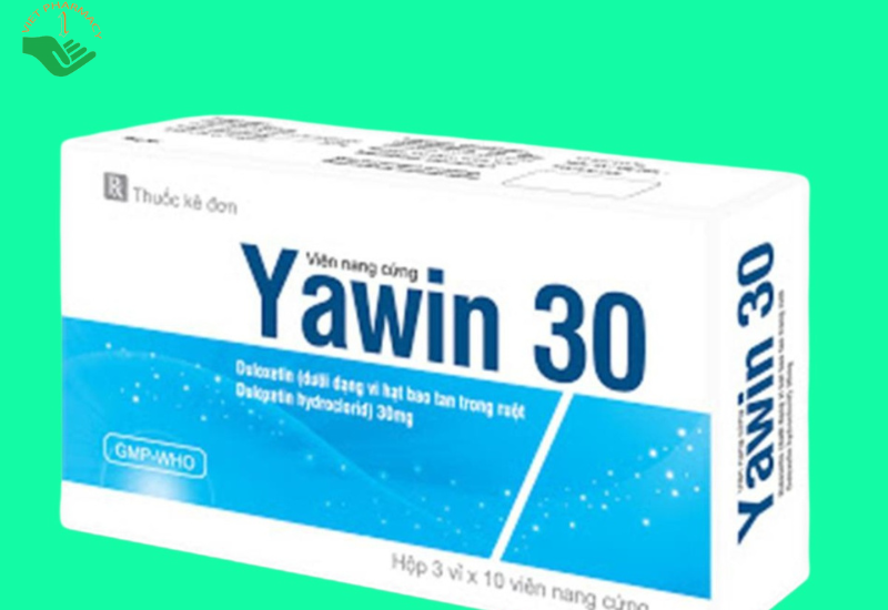 Thuốc Yawin 30 Gia Nguyễn điều trị trầm cảm nặng, đau thần kinh ngoại vi do tiểu đường (3 vỉ x 10 viên)