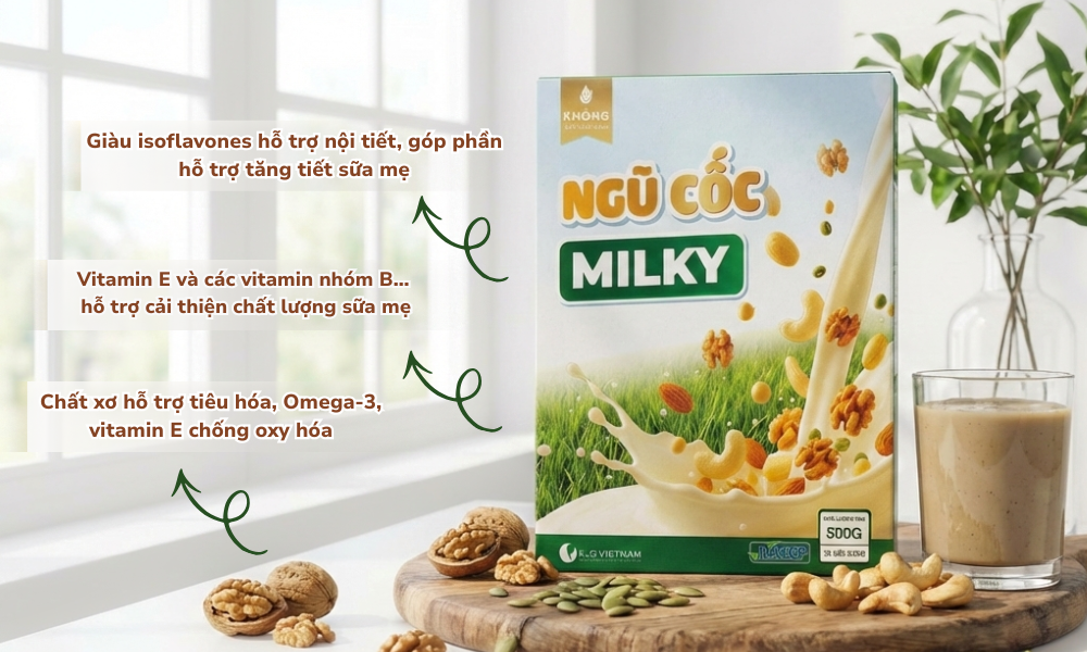 Ngũ cốc lợi sữa Milky 