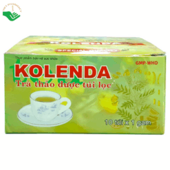 Trà thảo dược Túi lọc Kolenda, hỗ trợ nhuận tràng, tiêu tích trệ, thông đại tiện (Hộp 10 túi lọc)