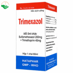 Trimexazol điều trị nhiễm khuẩn đường tiết niệu và nhiễm khuẩn đường hô hấp (Chai 60ml)