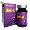 Unti - K Học Viện Quân Y giúp chống oxi hóa hạn chế gốc tự do (Hộp 1 lọ 60 viên)