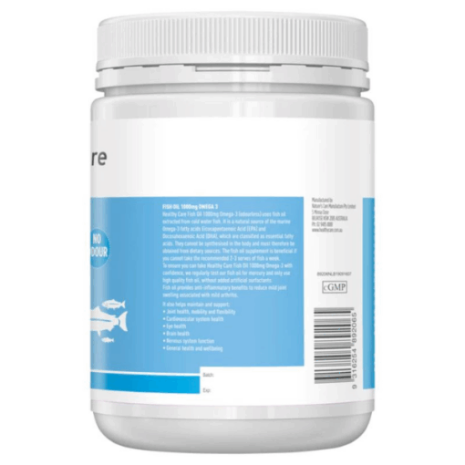 Viên dầu cá Healthy Care 1000mg Omega 3 (lọ 400 viên)