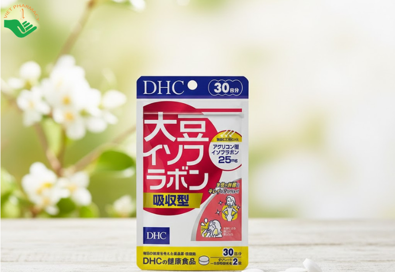 Viên Mầm Đậu Nành Hỗ Trợ Nội Tiết DHC Soy Isoflavone Absorption Type  (Gói 60 viên)