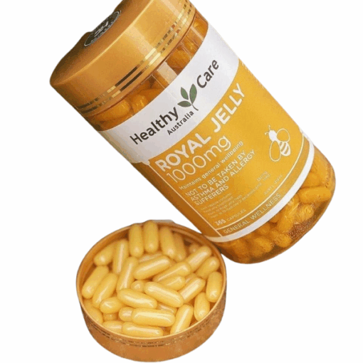 Viên Sữa ong chúa Healthy Care Royal Jelly Chống mệt mỏi do làm việc quá sức (hộp 1000mg)