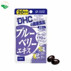 Viên uống bổ mắt DHC Blueberry Extract bổ sung dưỡng chất cho mắt (40 viên)