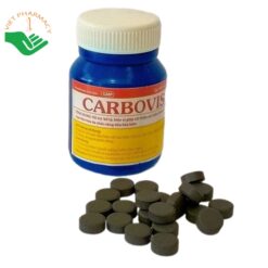 Viên uống Carbovis hỗ trợ bổ tỳ và giúp cải thiện các triệu chứng rối loạn tiêu hóa (Hộp 100 viên)