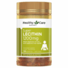 Viên uống mầm đậu nành Healthy Care Super Lecithin (hũ 1200mg)