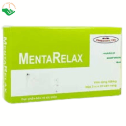 Viên uống MentaRelax 450mg hỗ trợ ổn định tâm lý, cải thiện giấc ngủ và sức khỏe thần kinh (Hộp 3 vỉ x 10 viên)