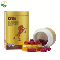 Viên uống OKii hỗ trợ giảm đau lưng, mỏi gối, bổ thận, cải thiện sinh lý nam (Hộp 60 viên)
