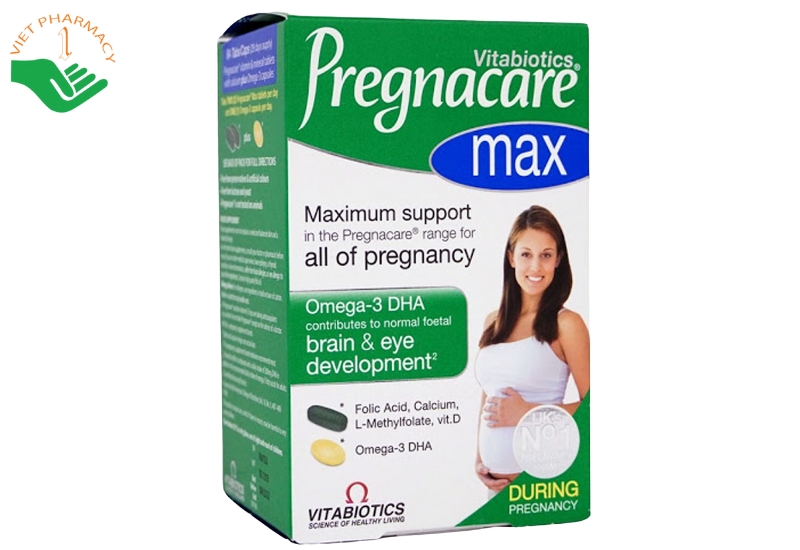 Viên uống Pregnacare Max bổ sung vitamin và khoáng chất cho phụ nữ có thai (Hộp 84 viên)