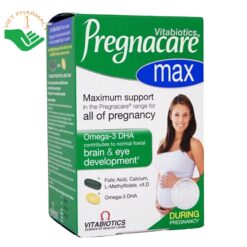 Viên uống Pregnacare Max bổ sung vitamin và khoáng chất cho phụ nữ có thai (Hộp 84 viên)