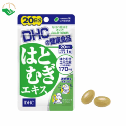 Viên Uống Sáng Da DHC Adlay Extract cải thiện các vết thâm sạm trên da, nuôi dưỡng làn da sáng mịn (20 viên)