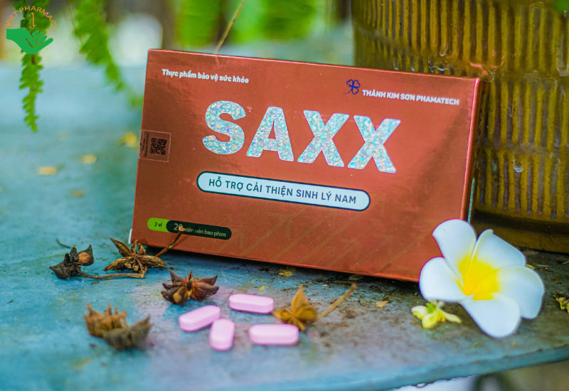 Viên uống Saxx hỗ trợ cải thiện sinh lý nam giới (Hộp 20 viên)