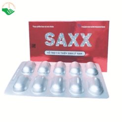Viên uống Saxx hỗ trợ cải thiện sinh lý nam giới (Hộp 20 viên)