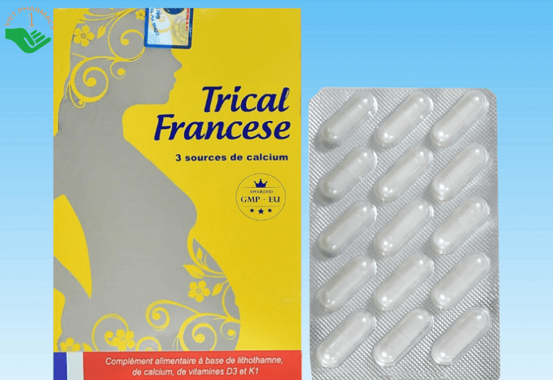 Viên uống Trical Francese hỗ trợ tăng cường sức khỏe xương khớp ( 1 H x 30 viên)