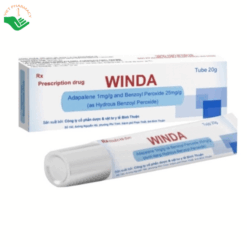 Winda Phapharco điều trị mụn trứng cá khi có các biểu hiện bít tắc, mụn sẩn, mụn mủ (Tuýp 20g)