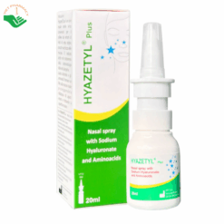 Xịt mũi Hyazetyl Plus hỗ trợ làm dịu và giữ ẩm niêm mạc mũi (Hộp 1 lọ x 20ml)