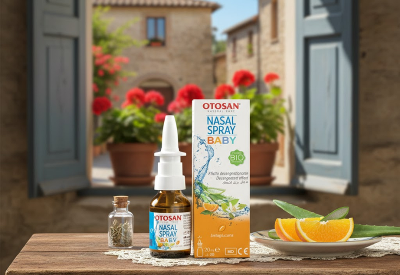 Xịt mũi trẻ em Otosan Nasal Spray Baby hỗ trợ điều trị viêm mũi,xoang cho trẻ (chai xịt 30ml)