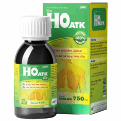 Siro HoaTK hỗ trợ giúp bổ phế, giảm đờm, giảm ho, đau rát họng