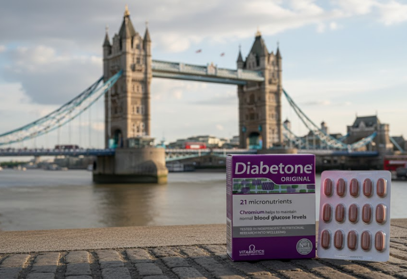 Thực phẩm bảo vệ sức khỏe Diabetone Original bổ sung vitamin và khoáng chất cho người tiểu đường