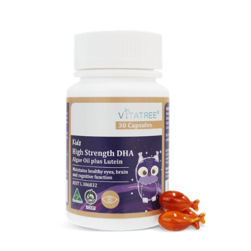 TPBVSK Kids High Strength DHA Algae Oil plus Lutein Vitatree (60 viên)
