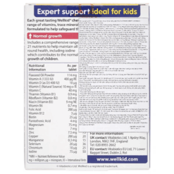 Viên Nhai Multivitamins Vitabiotics Wellkid Multi-Vitamin Smart Chewable