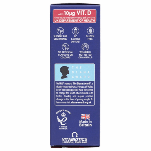 Viên Nhai Multivitamins Vitabiotics Wellkid Multi-Vitamin Smart Chewable